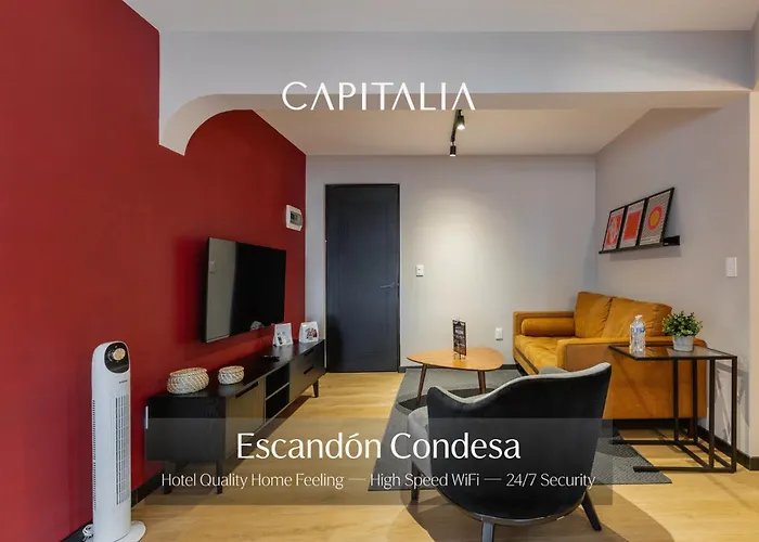 Capitalia Condesa Escandon Apartamento México DF