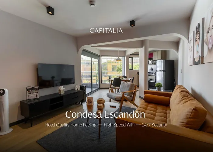 Apartamento Capitalia Condesa Escandon *