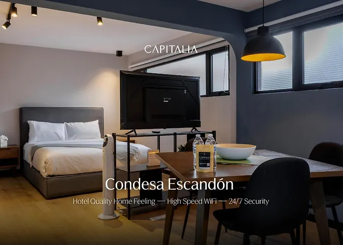 Apartamento Capitalia Condesa Escandon