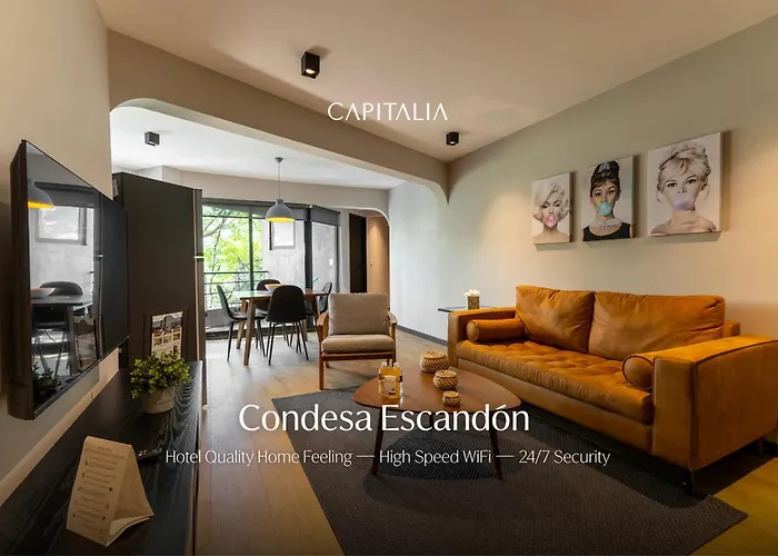 Apartamento Capitalia Condesa Escandon *